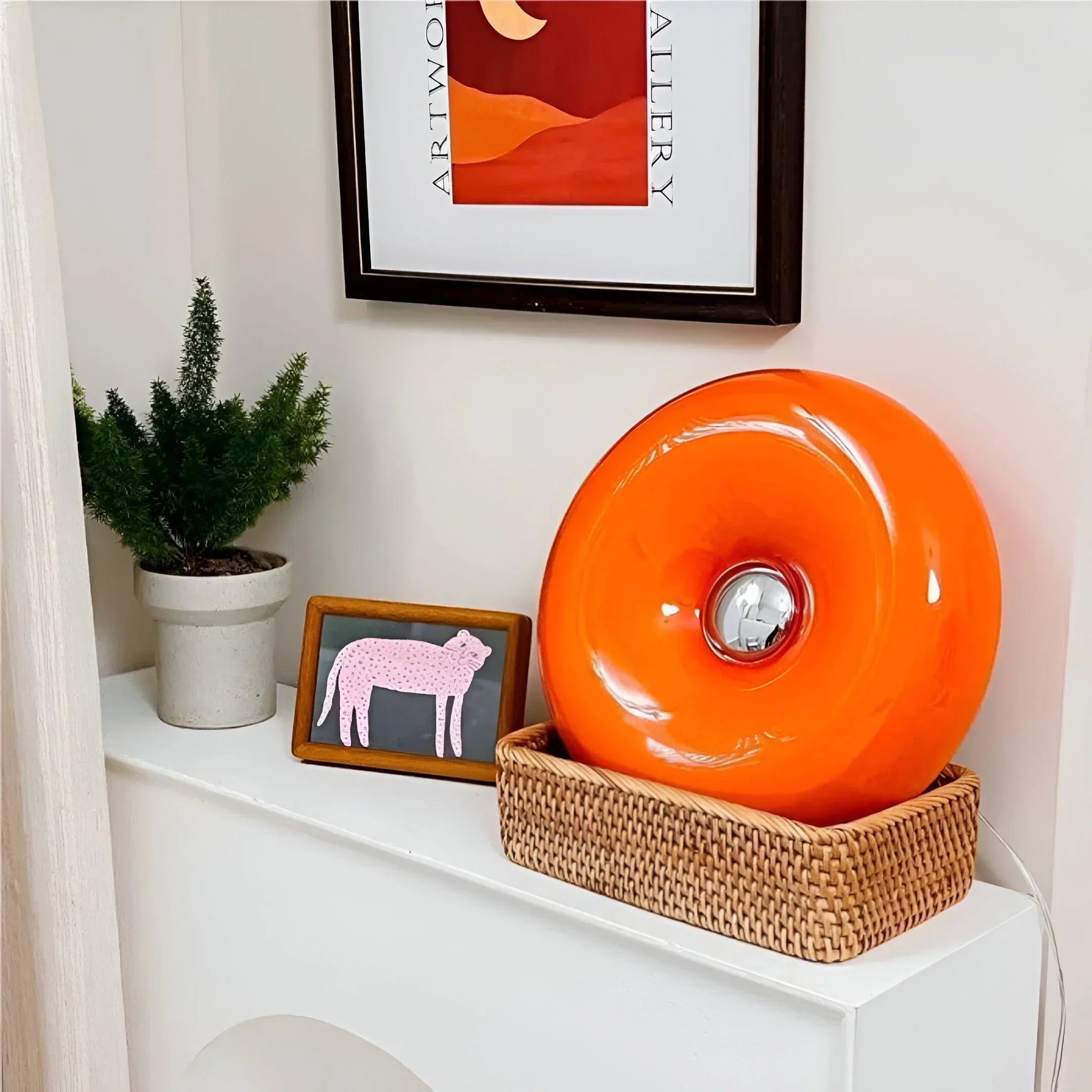 DonuGlow – Cute Dimmable Donut Table Lamp