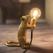 WhiskerGlow – Mouse-Shaped LED Table Lamp