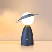 GlowEase – Wireless Rechargeable & Portable Table Lamp
