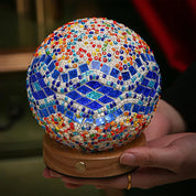 MosaGlow – Handmade Mosaic Glass Table Lamp