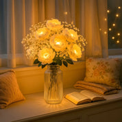 Veloria – Blossoming Bright Peonies Lamp