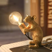WhiskerGlow – Mouse-Shaped LED Table Lamp