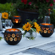 BloomGlow – Solar Waterproof Candle Table Lamp
