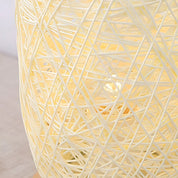 RayaGlow – Handcrafted Rattan Table Lamp
