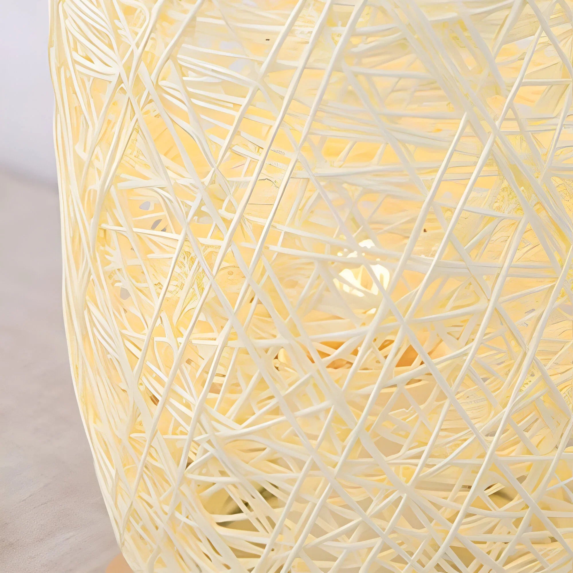 RayaGlow – Handcrafted Rattan Table Lamp