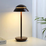 GlowPort – Wireless Mushroom LED Table Lamp