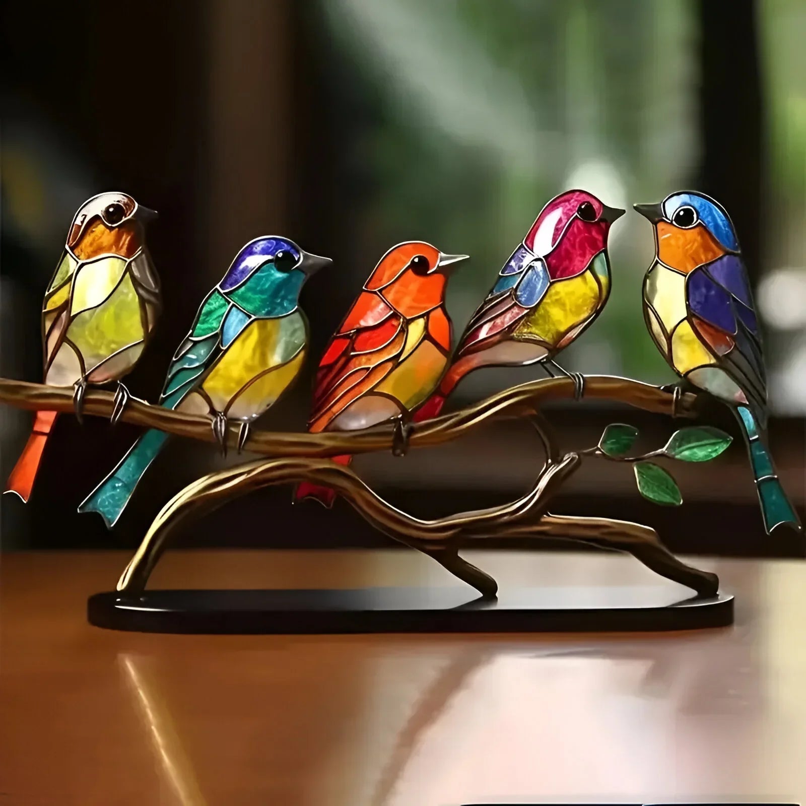 AuriGlide – Colorful Acrylic Bird Ornament
