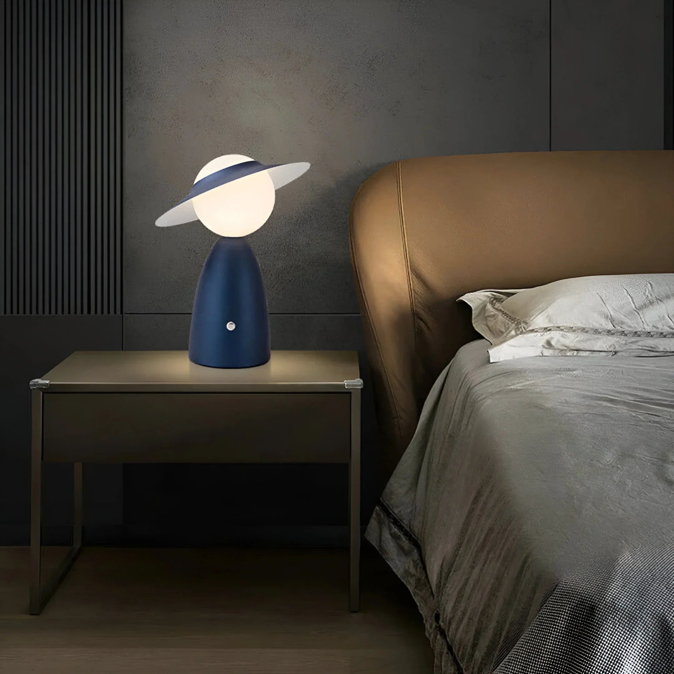 GlowEase – Wireless Rechargeable & Portable Table Lamp
