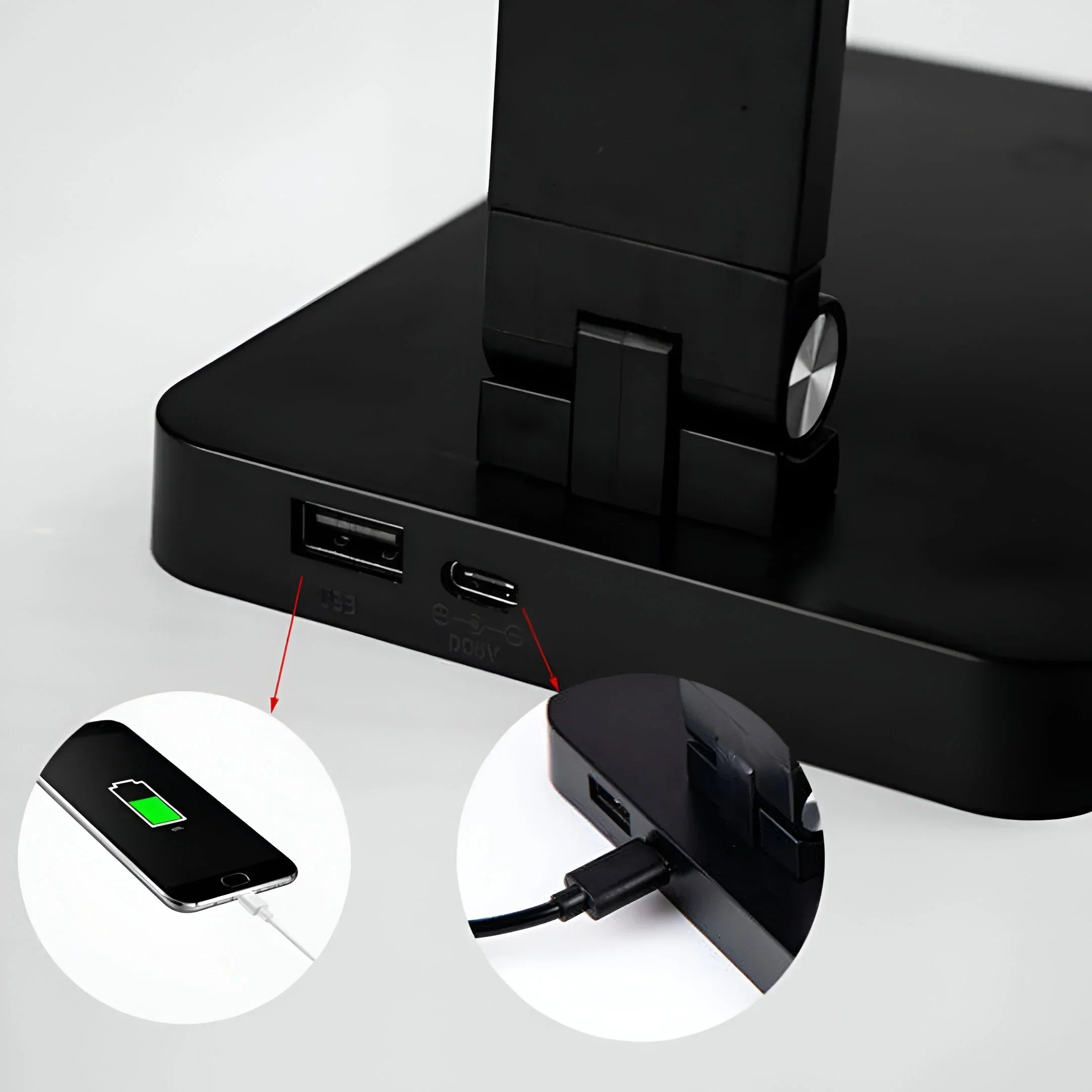 LumaFold – Foldable LED Table Lamp with Touch Dimming