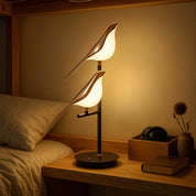 Solura – Golden Gleam Dove Table Lamp