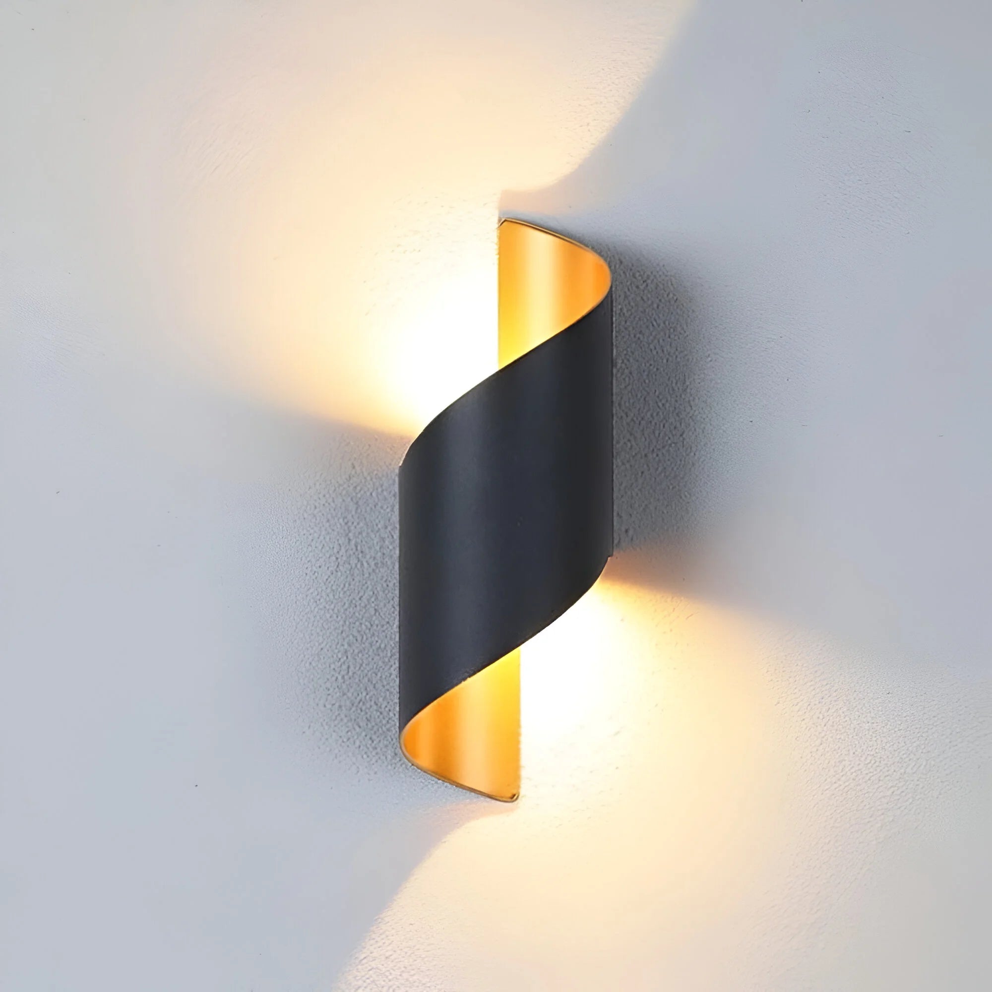 LumiTwist – Modern Twisted LED Wall Light 4