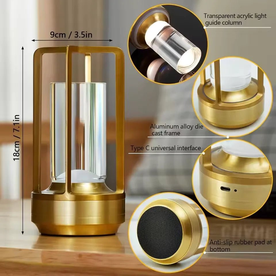 Aurora – Soft Glow Waterproof Wireless Table Lamp