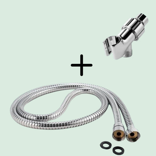 Shower Hose + Wall Bracket