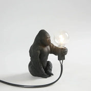 LumoGorilla – Resin Night Table Lamp